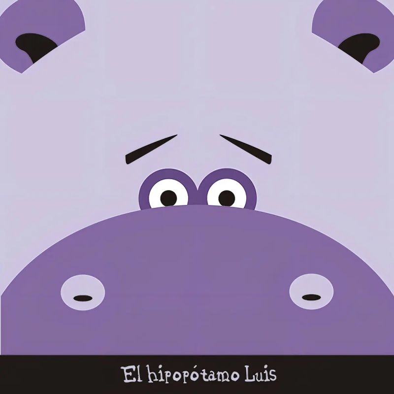 HIPOPOTAMO LUIS, EL - CACHORROS (TELA) (Nuevo)