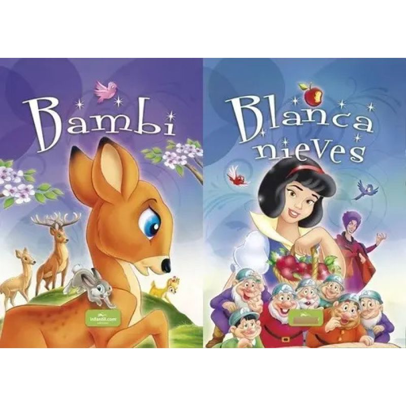 BAMBI / BLANCANIEVES - CUENTOS MARAVILLOSOS - TD (Nuevo)