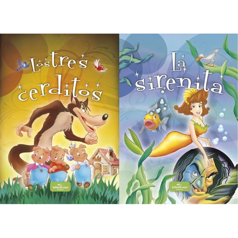 SIRENITA, LA / LOS TRES CERDITOS - CUENTOS MARAVILLOSOS - TD (Nuevo)