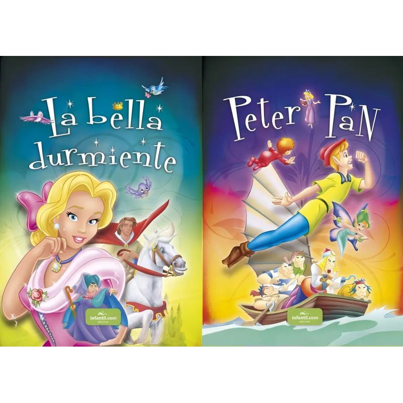 PETER PAN / LA BELLA DURMIENTE - CUENTOS MARAVILLOSOS - TD (Nuevo)