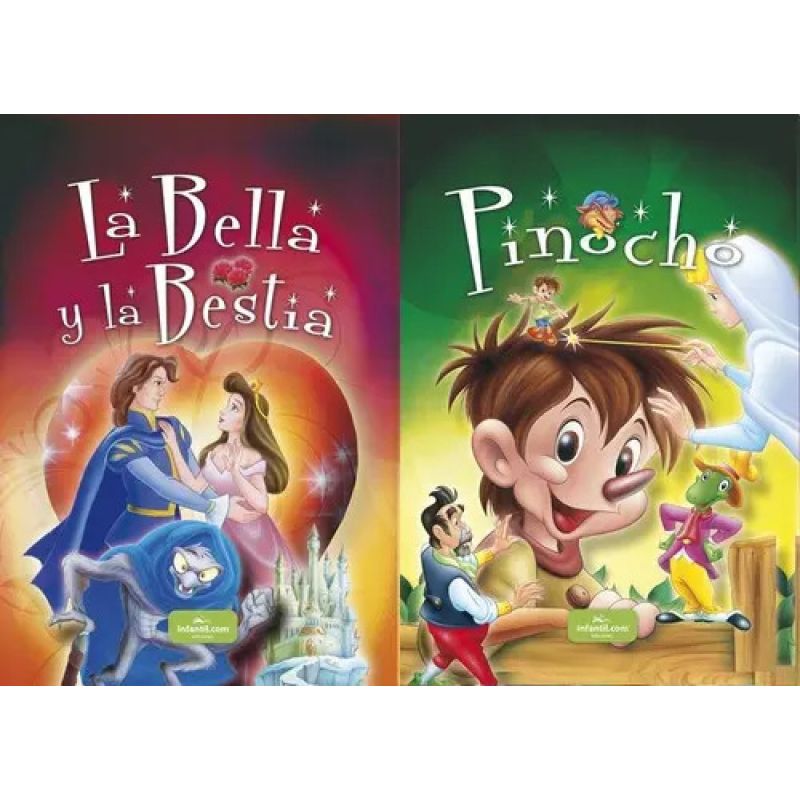 BELLA Y LA BESTIA, LA / PINOCHO - CUENTOS MARAVILLOSOS - TD (Nuevo)