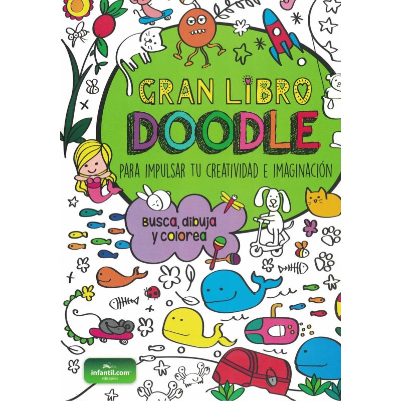 GRAN LIBRO DOODLE - VERDE (Nuevo)
