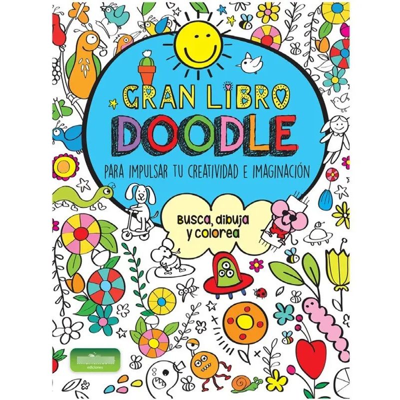 GRAN LIBRO DOODLE - AZUL (Nuevo)