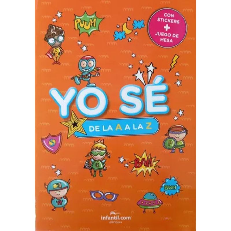 YO SE - DE LA A A LA Z (CON STICKERS) (Nuevo)