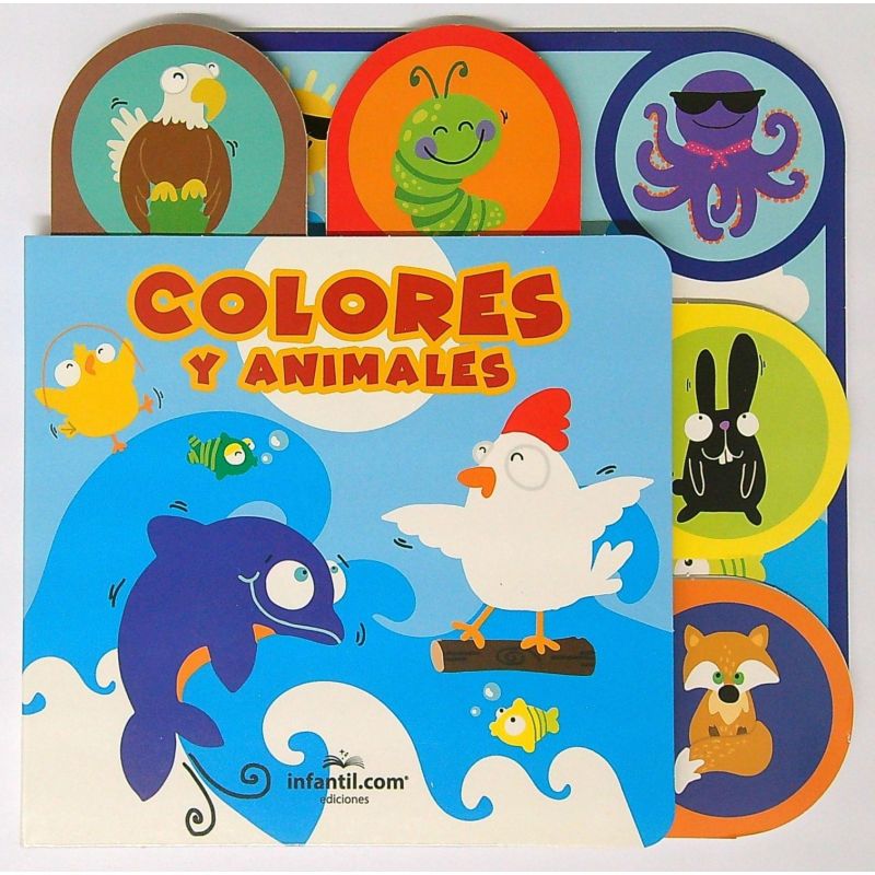 COLORES Y ANIMALES - MI MUNDO - CARTONE (Nuevo)