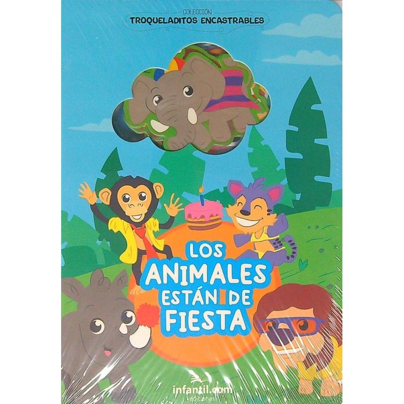 ANIMALES ESTAN DE FIESTA, LOS - TROQUELADOS ENCASTRABLES (Nuevo)