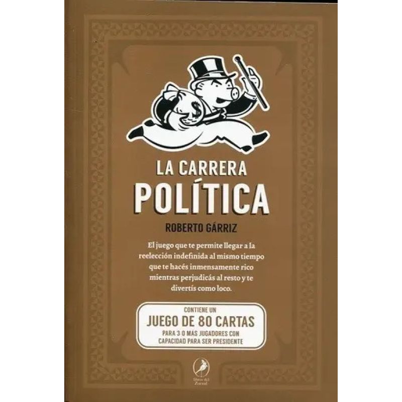 CARRERA POLITICA, LA - CONTIENE UN JUEGO DE 80 CARTAS (Nuevo)