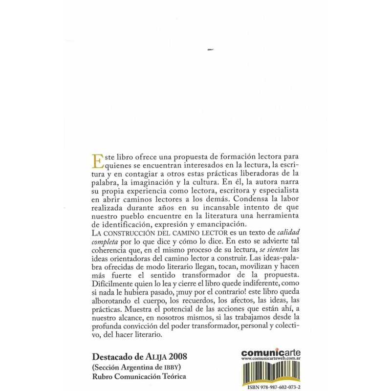CONSTRUCCION DEL CAMINO LECTOR, LA (Nuevo) - Miniatura 3
