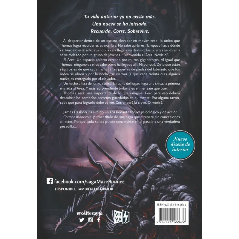 CORRER O MORIR - MAZE RUNNER 1 (Nuevo) - Miniatura 5
