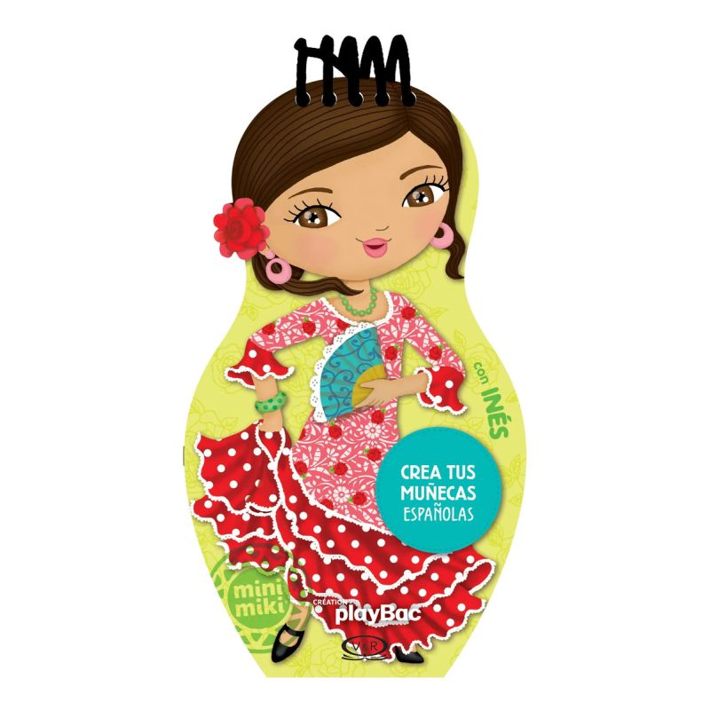 CREA TUS MUÑECAS ESPAÑOLAS - INES - MINI MIKI (TD) (Nuevo)