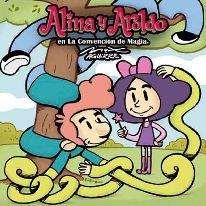 ALINA Y AROLDO EN LA CONVENCION DE MAGIA (Nuevo)