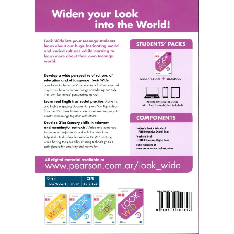 LOOK WIDE 3 - SB + WB + DIGITAL BOOK (Nuevo) - Miniatura 3