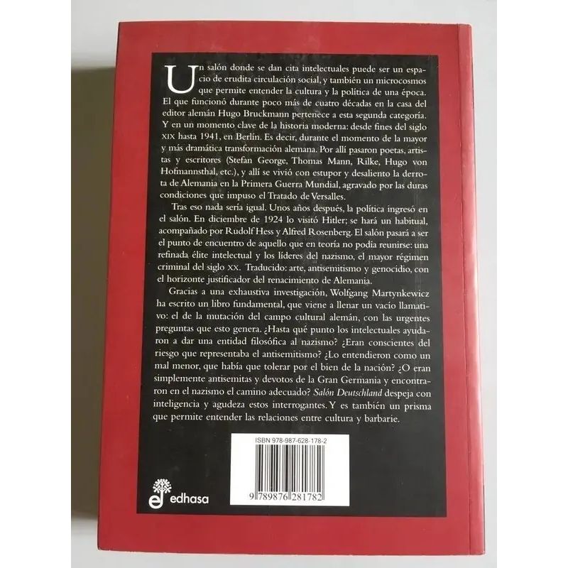 SALON DEUTSCHLAND - INTELECTUALES, PODER Y NAZISMO EN ALEMANIA (1900-1945) (Nuevo) - Miniatura 2