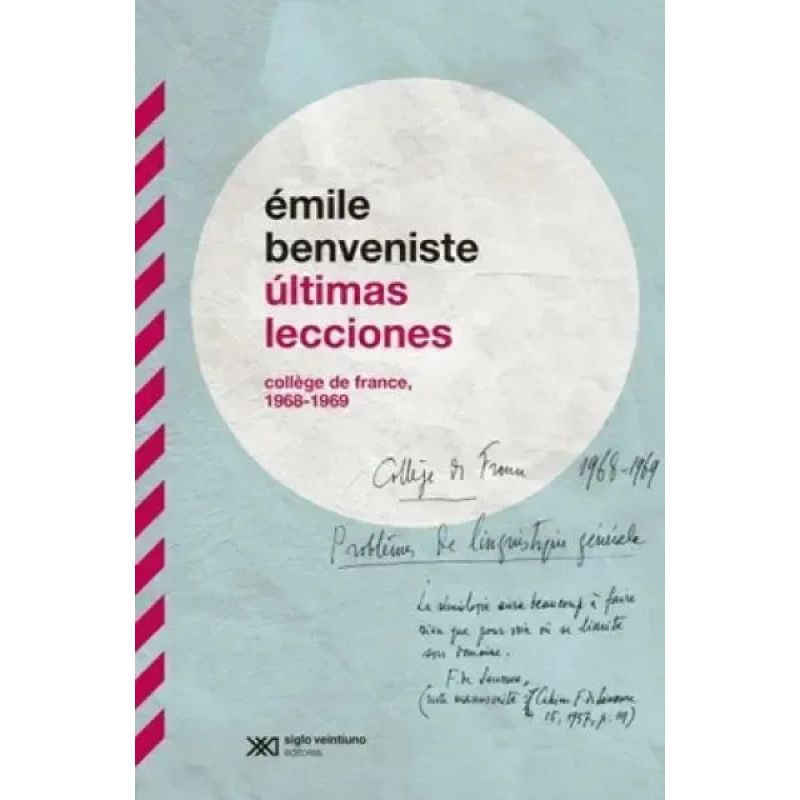 ULTIMAS LECCIONES:COLLEGE DE FRANCE 1968-1969 (Nuevo)