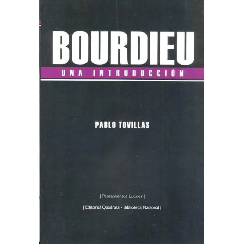 BOURDIEU - UNA INTRODUCCION (Nuevo)