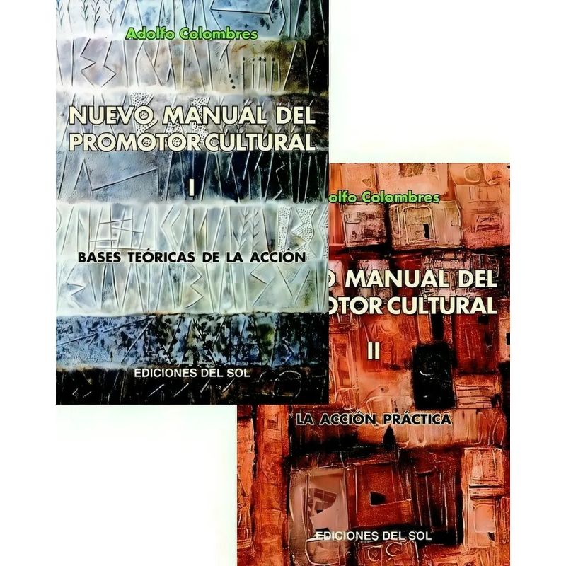NUEVO MANUAL DEL PROMOTOR CULTURAL - 2 TOMOS (Nuevo)