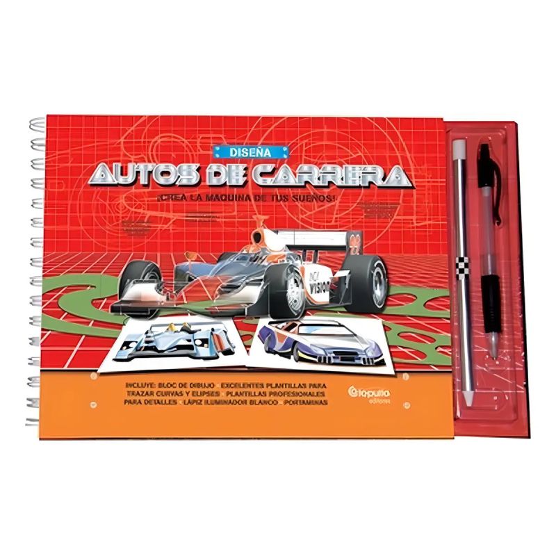 DISEÑA AUTOS DE CARRERA - TD (Nuevo)