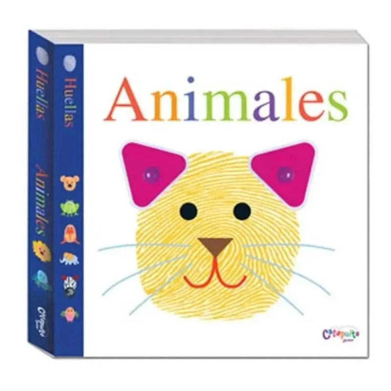 ANIMALES - HUELLAS (CARTONE C/ TEXTURAS) (Nuevo) - Miniatura 2