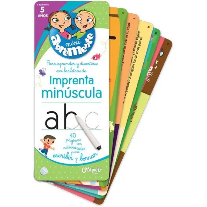 ABREMENTE PARA ESCRIBIR Y BORRAR - IMPRENTA MINUSCULA (Nuevo) - Miniatura 4