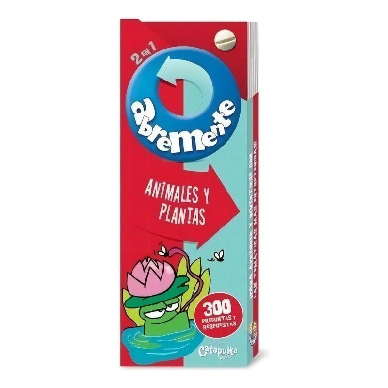 ABREMENTE 2 EN 1 - ANIMALES Y PLANTAS (Nuevo)