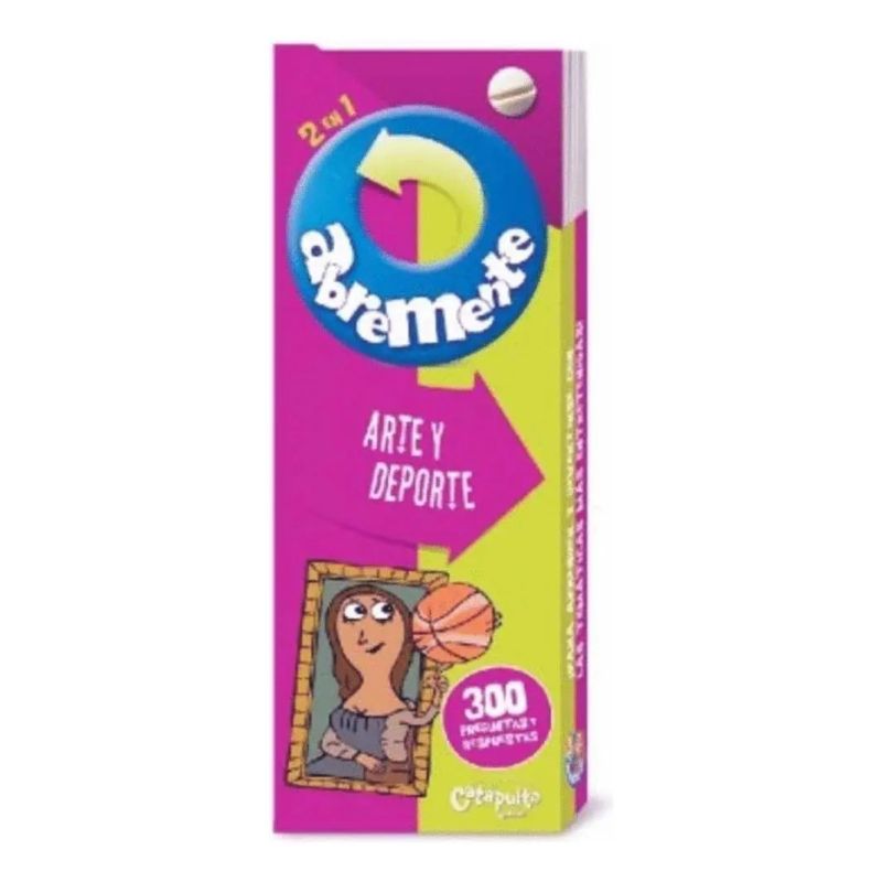 ABREMENTE 2 EN 1 - ARTE Y DEPORTE (Nuevo)