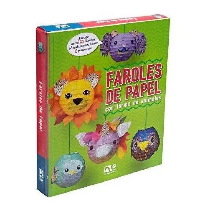 FAROLES DE PAPEL CON FORMAS DE ANIMALES (Nuevo)