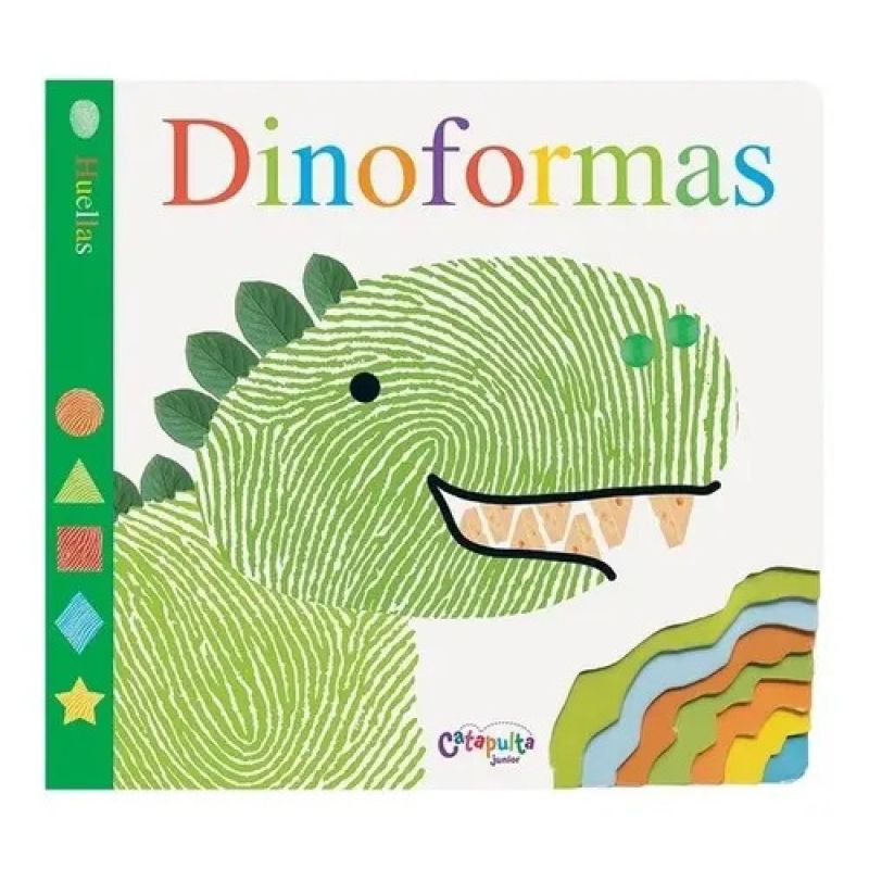 DINOFORMAS - HUELLAS - CARTONE (Nuevo)