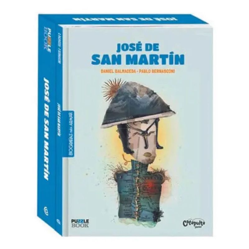JOSE DE SAN MARTIN - BIOGRAFIAS PARA ARMAR - PUZZLE BOOK (Nuevo)