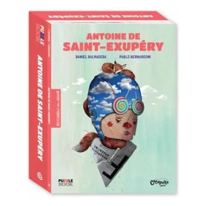 ANTOINE DE SAINT-EXUPERY - BIOGRAFIAS PARA ARMAR - PUZZLE BOOK (Nuevo)