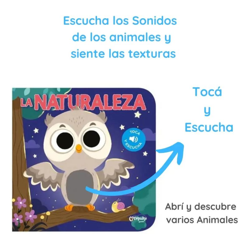 NATURALEZA, LA - TOCA Y ESCUCHA (CARTONE) - Miniatura 3