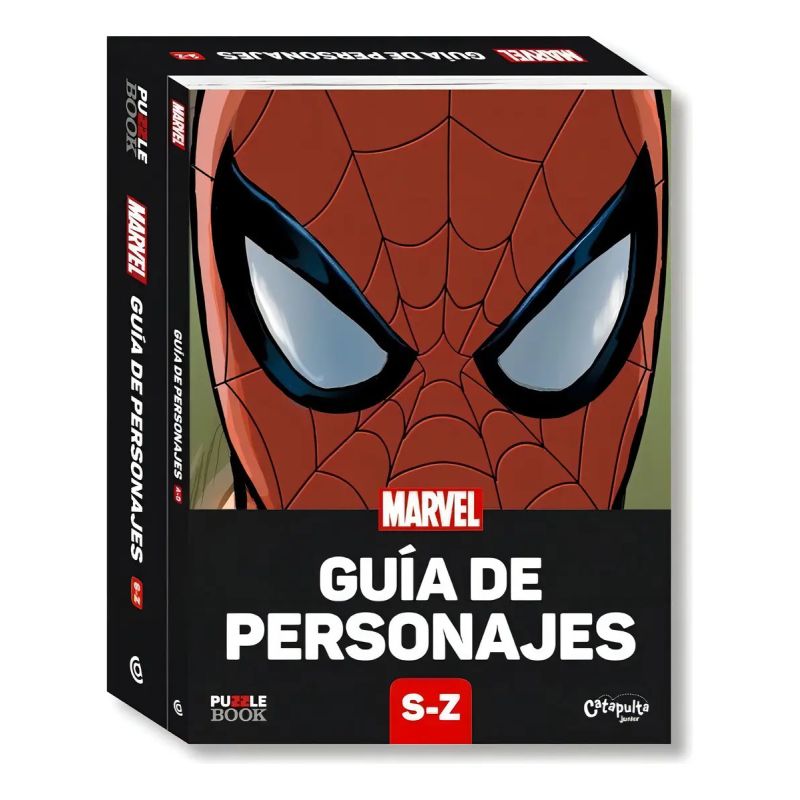 MARVEL GUIA DE PERSONAJES S-Z - SPIDERMAN PUZZLE BOOK (Nuevo)