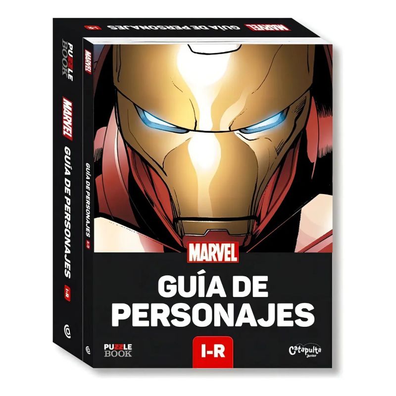 MARVEL GUIA DE PERSONAJES I-R - IRON MAN PUZZLE BOOK (Nuevo)