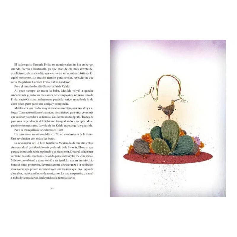 FRIDA KAHLO - BIOGRAFIAS PARA ARMAR - PUZZLE BOOK (Nuevo) - Miniatura 5