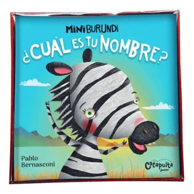 CUAL ES TU NOMBRE? - LIBRO DE TELA  - MINI BURUNDI (Nuevo)