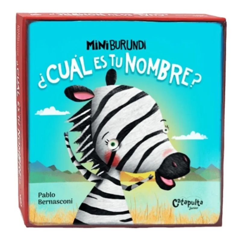CUAL ES TU NOMBRE? - LIBRO DE TELA  - MINI BURUNDI (Nuevo) - Miniatura 2