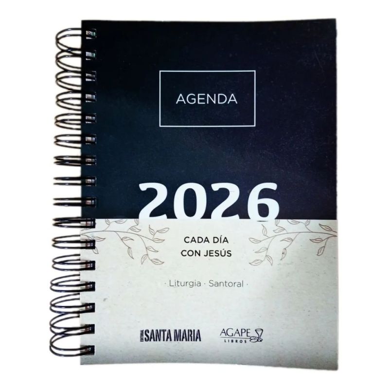 AGENDA 2026 - CADA DIA CON JESUS - LITURGIA SANTORAL (Nuevo)