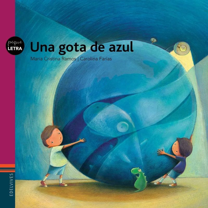 UNA GOTA DE AZUL - PEQUELETRAS (MAYUSCULA) (Nuevo)