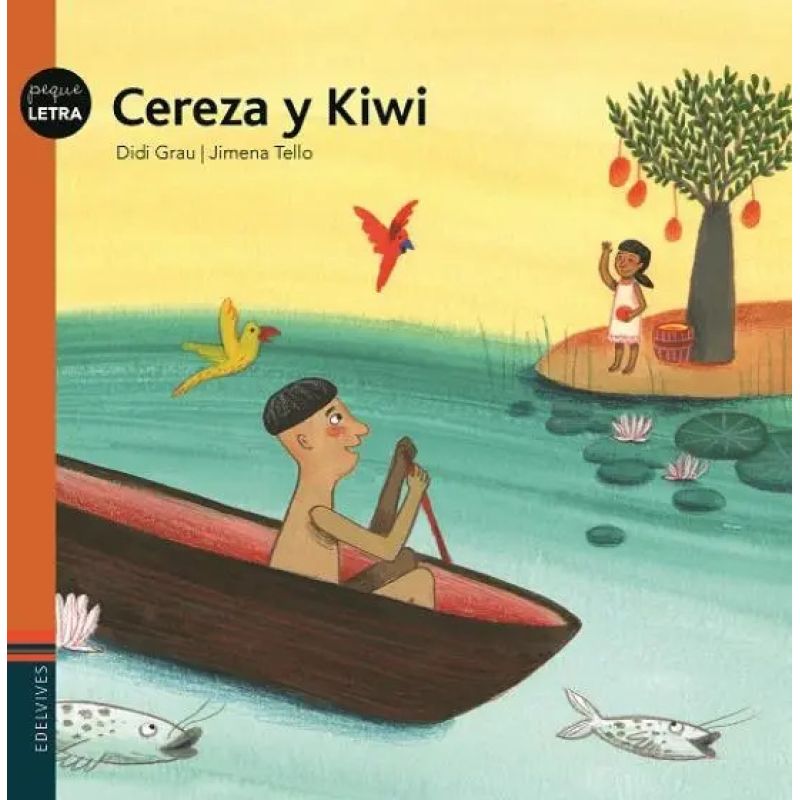 CEREZA Y KIWI - PEQUELETRAS (MAYUSCULA) (Nuevo)