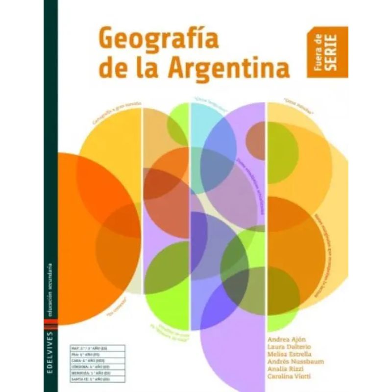 GEOGRAFIA DE LA ARGENTINA II - FUERA DE SERIE (Nuevo)