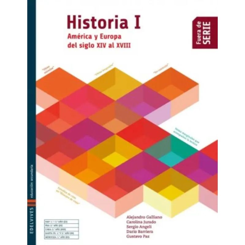 HISTORIA I FUERA DE SERIE - AMERICA Y EUROPA DEL SIGLO XIV AL XVIII (Nuevo)