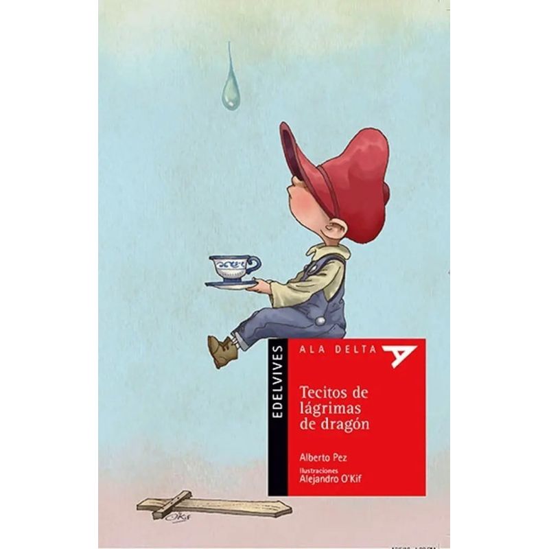 TECITOS DE LAGRIMA DE DRAGON - ALADELTA ROJA (Nuevo)