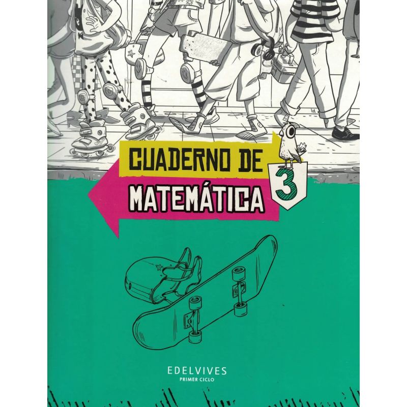 CUADERNO DE MATEMATICAS 3 - SOBRE RUEDAS (Nuevo)