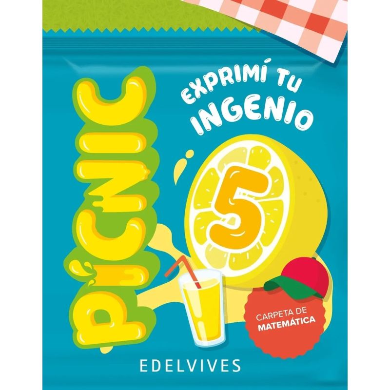 PICNIC 5 - CARPETA DE MATEMATICA - EXPRIMI TU INGENIO (Nuevo)