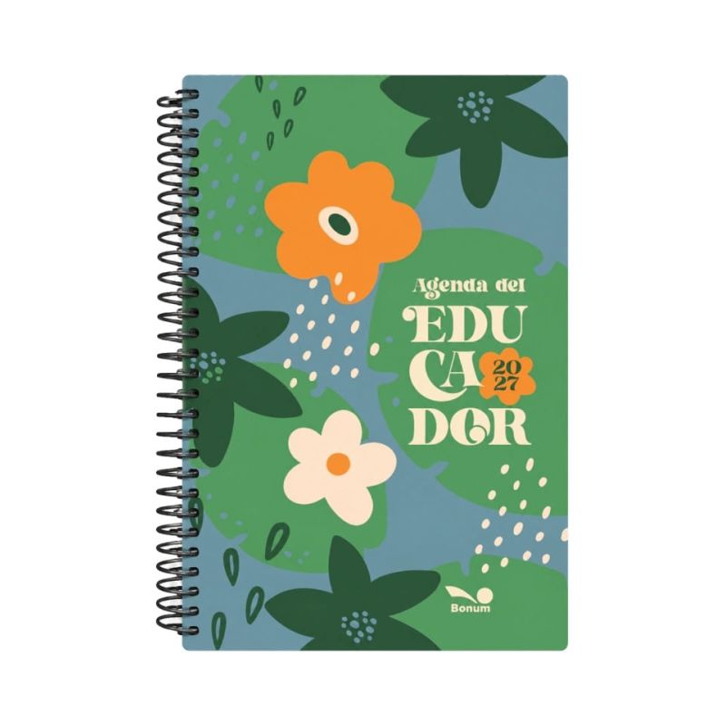 AGENDA 2027 DEL EDUCADOR VERDE (FLORES) - TAPA BLANDA (Nuevo)