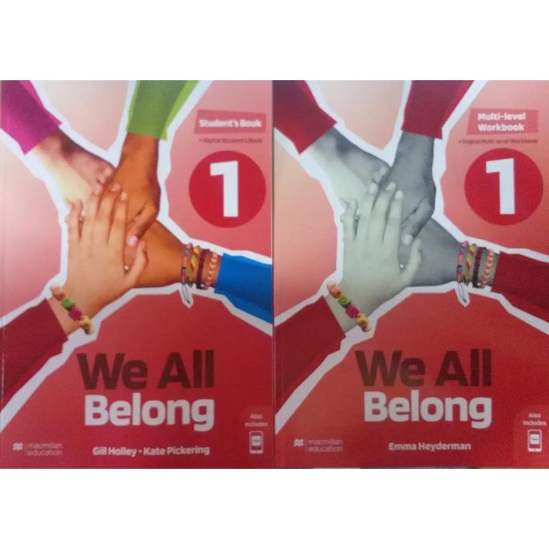 WE ALL BELONG 1 - WB + DIG WB PACK MULTI LEVEL (Nuevo)