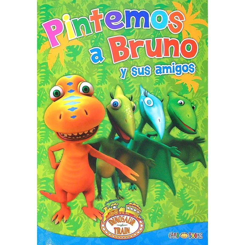 PINTEMOS A BRUNO Y SUS AMIGOS - DINOTREN (Nuevo)