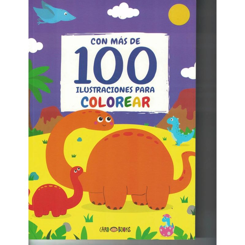 MI LIBRO GORDO PARA PINTAR - 100 ILUSTRACIONES (Nuevo)