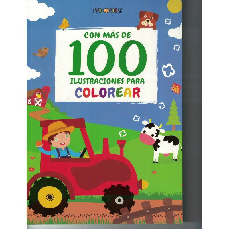 MI LIBRO GIGANTE PARA COLOREAR - 100 ILUSTRACIONES (Nuevo) - Miniatura 2