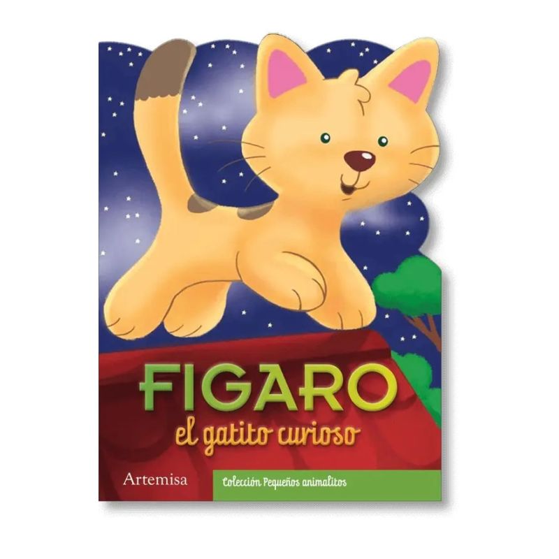 FIGARO EL GATITO CURIOSO - PEQUEÑOS ANIMALITOS (MAYUSCULA) (Nuevo)