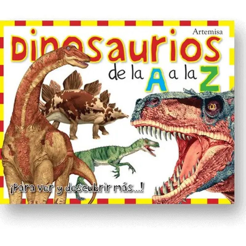 DINOSAURIOS DE LA A Z (TD) - LUXURY BOOKS (Nuevo)